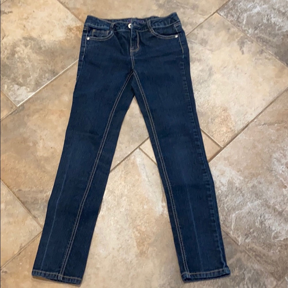 Slim straight jeans